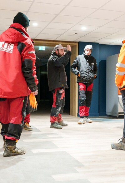 Breifing avant l'intervention